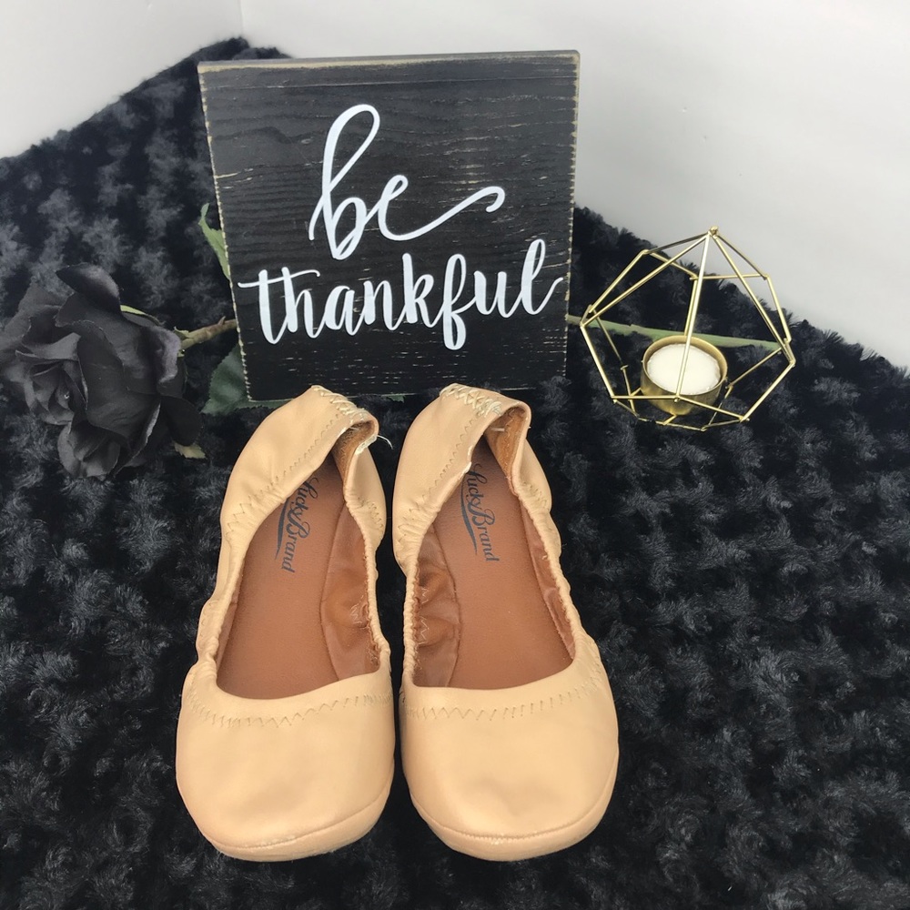 Lucky Beige Ballet Flats